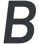 B